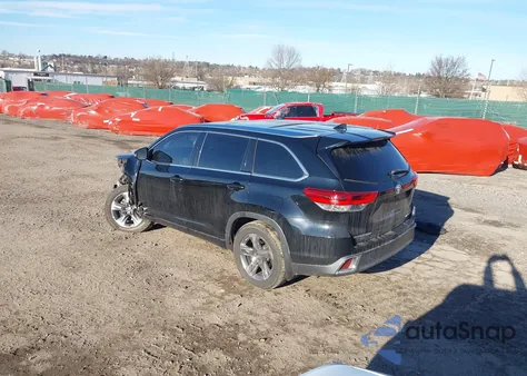 2019 Toyota Highlander Limited/Ltd Platinum from USA, damaged, VIN 5TDDZRFH3KS997469